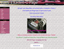 Tablet Screenshot of kadettc.info